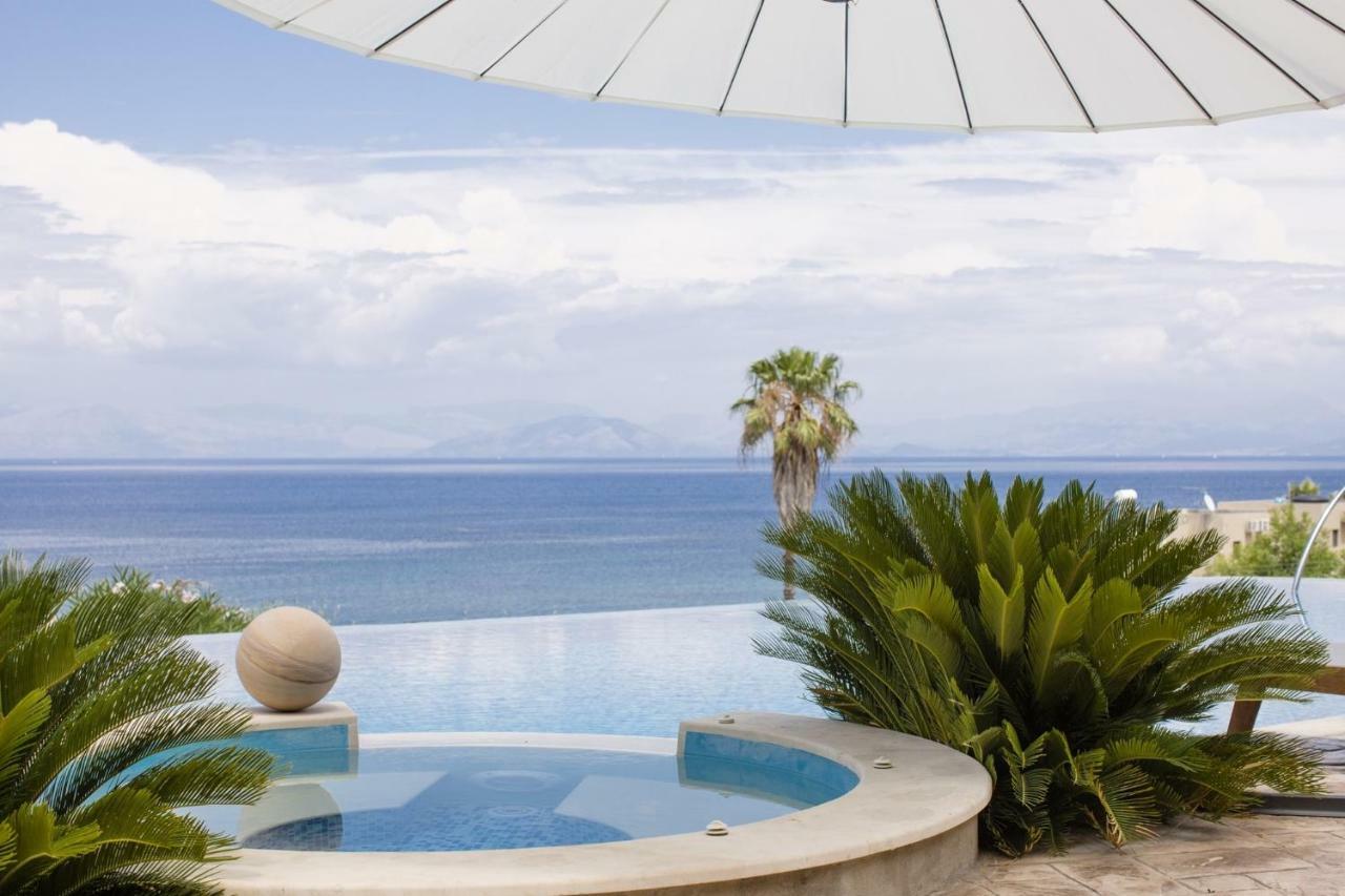 Ionian Pearl Luxury Spa Villa Mesongí エクステリア 写真