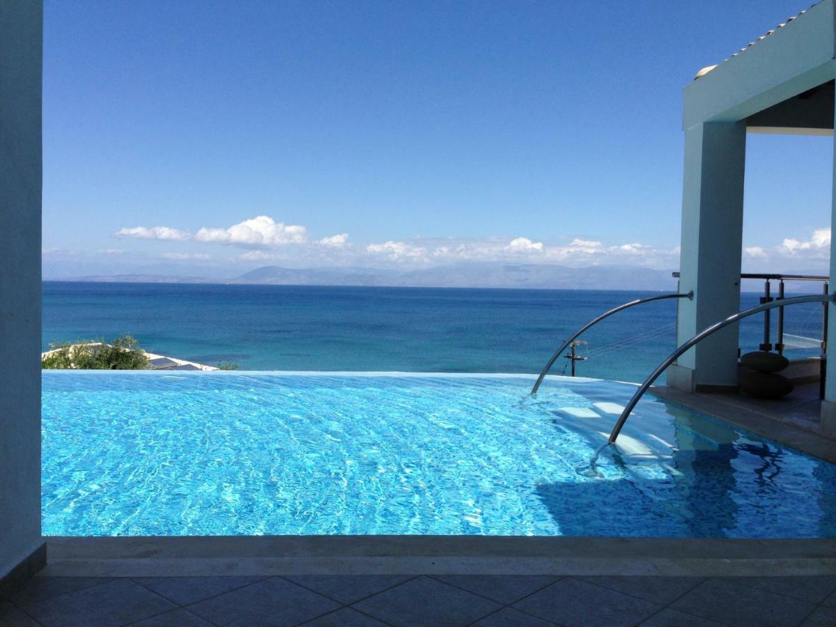 Ionian Pearl Luxury Spa Villa Mesongí エクステリア 写真