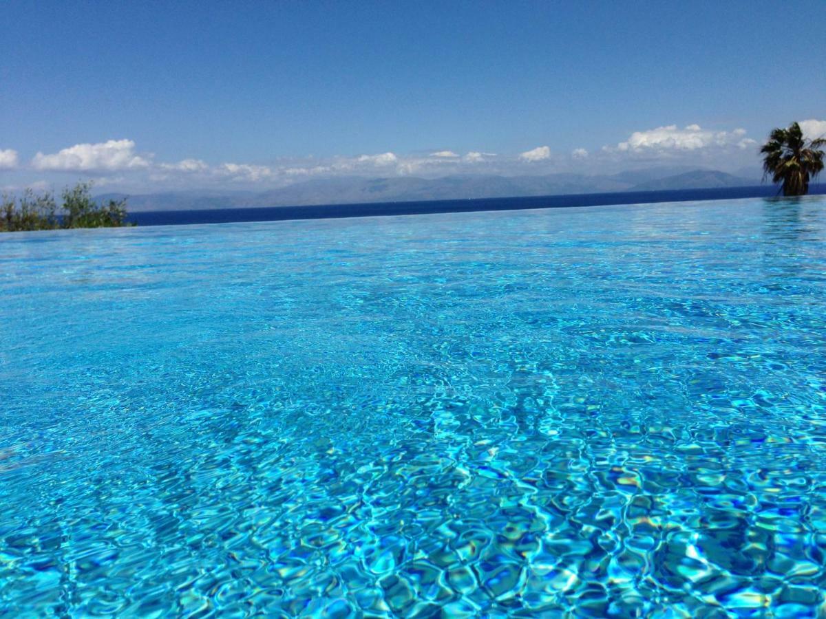 Ionian Pearl Luxury Spa Villa Mesongí エクステリア 写真