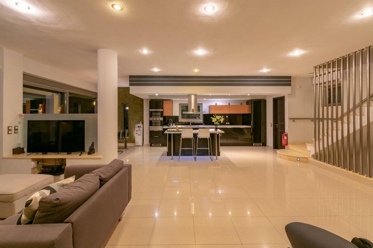 Ionian Pearl Luxury Spa Villa Mesongí エクステリア 写真