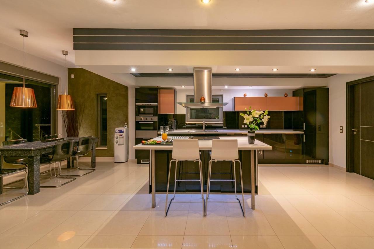 Ionian Pearl Luxury Spa Villa Mesongí エクステリア 写真