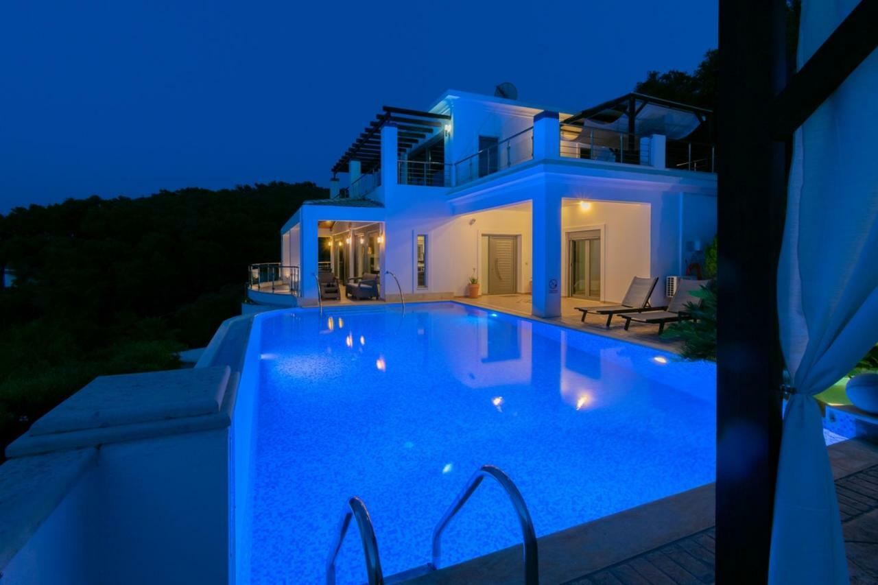 Ionian Pearl Luxury Spa Villa Mesongí エクステリア 写真